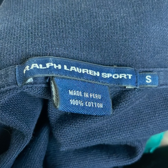 Ralph Lauren Pique Polo Dress Navy Size Small - Picture 7 of 7